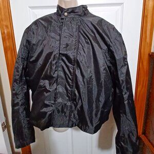 Street and Steel Black Polyester Jacket with Lining Size Large